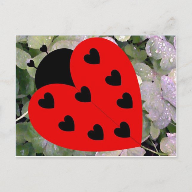 Postal Bug de amor (Anverso)