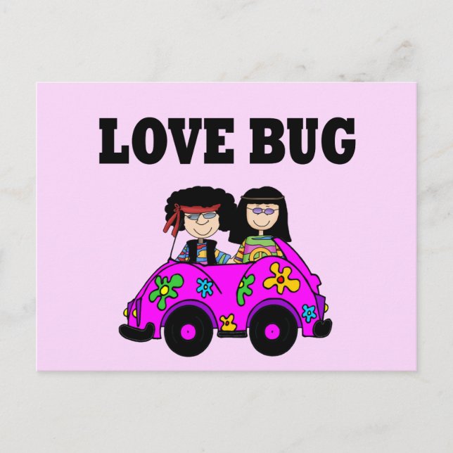 Postal Bug de amor (Anverso)