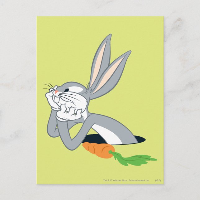 Postal BUGS BUNNY™ con zanja (Anverso)