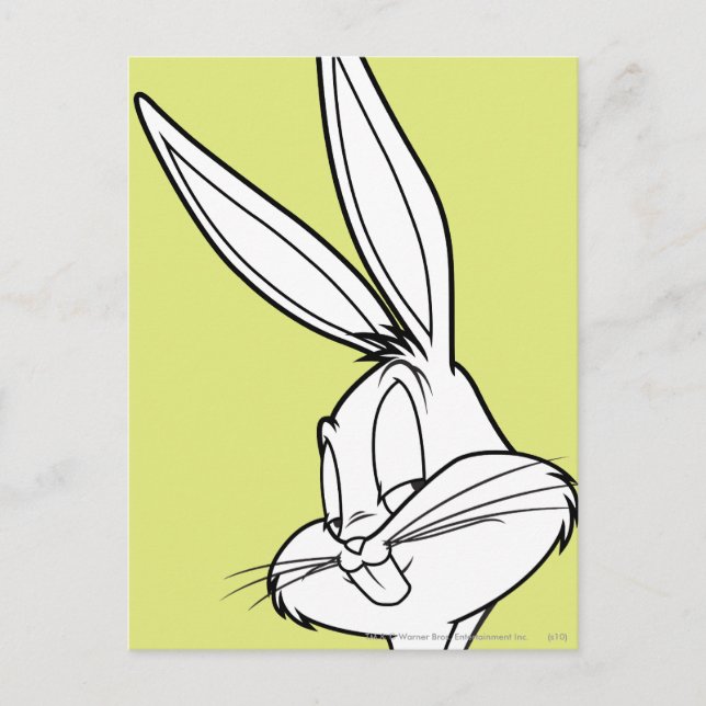 Postal BUGS BUNNY™ Mischievous (Anverso)