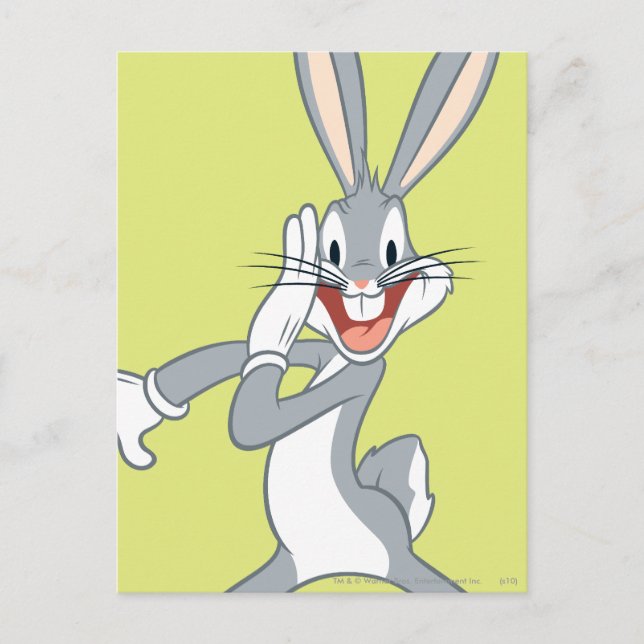 Postal BUGS BUNNY™ Whispering 2 (Anverso)
