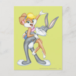 Postal BUGS BUNNY™ y Lola Bunny