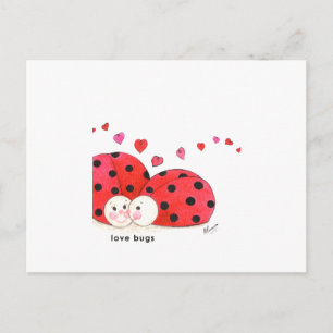 Postal Bugs de amor