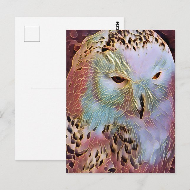 POSTAL BÚHO (Anverso / Reverso)