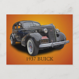 POSTAL BUICK 1937