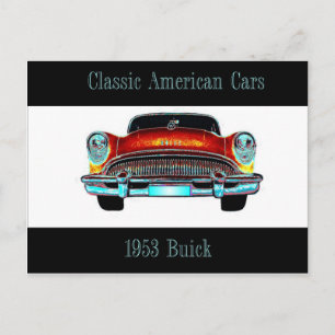 Postal Buick 1953