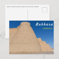 Bukhara, Uzbekistán - Muralla de la fortaleza de