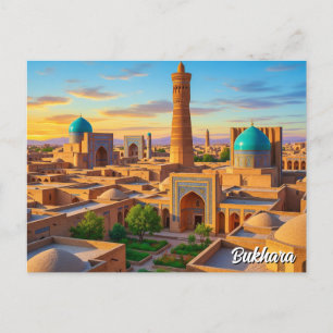 Postal Bukhara Uzbekistán Viaja