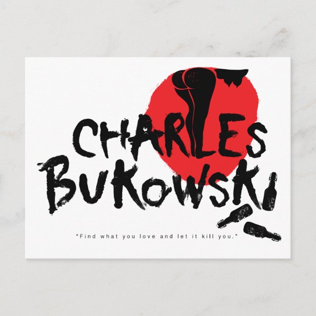 Postal Bukowski (Anverso)