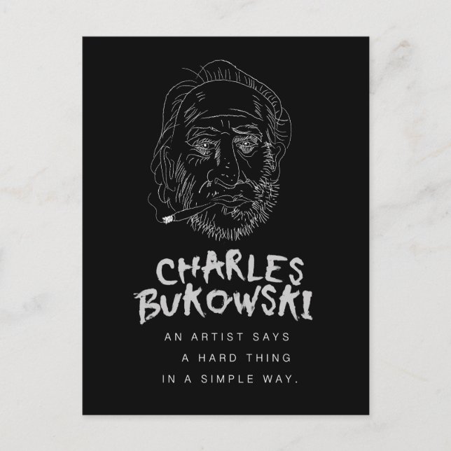 Postal Bukowski (Anverso)