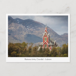Postal Buksnes kirke Lofoten