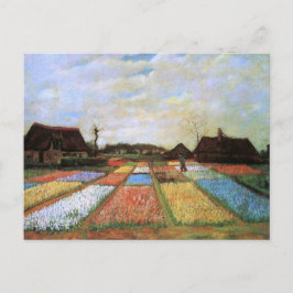 Postal Bulb Fields Holland (F186) Van Gogh Bella Artes