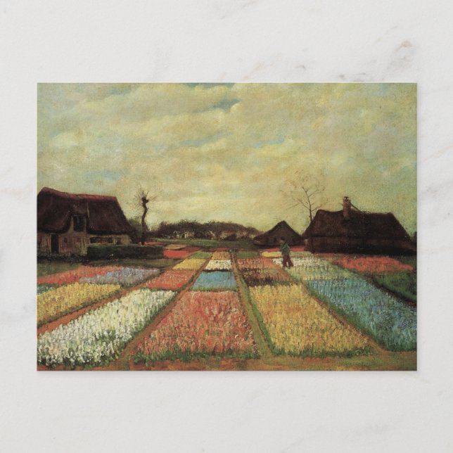 Postal Bulb Fields por Vincent van Gogh. (Anverso)