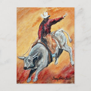 Postal Bull and Rider