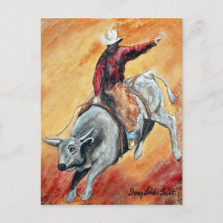 Postal Bull and Rider