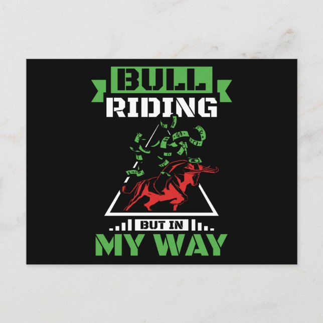 Postal Bull Market Trading Investing (Anverso)