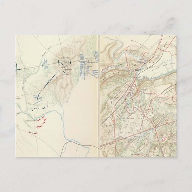 Postal Bull Run, Manassas (Anverso)