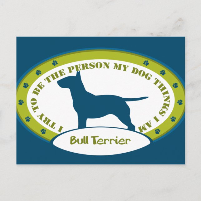 Postal Bull Terrier (Anverso)