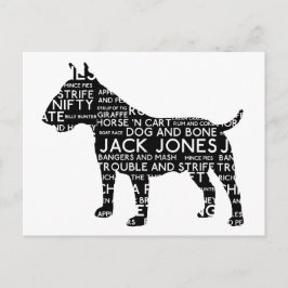 Postal Bull Terrier London Slang Cockney