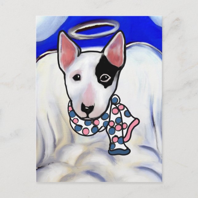 Postal Bull Terrier Miniatura (Anverso)