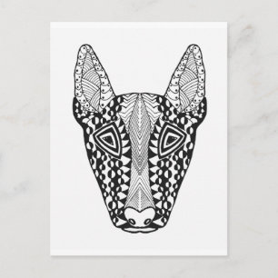 Postal Bull Terrier Sketch