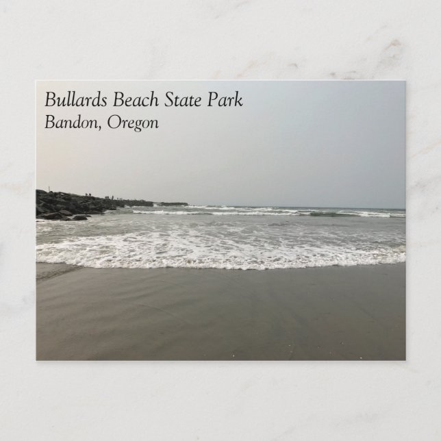 Postal Bullards Beach State Park, Bandon, Oregon (Anverso)