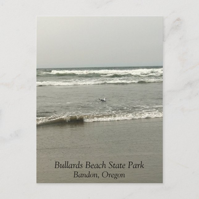 Postal Bullards Beach State Park, Bandon, Oregon (Anverso)