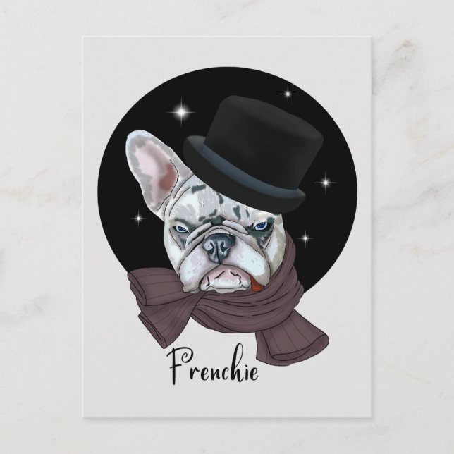 Postal Bulldog Guapo. Frenchie (Anverso)