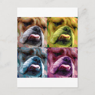 Postal Bulldog inglés