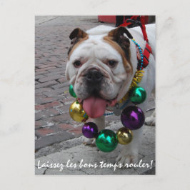 Postal Bulldog Mardi Gras