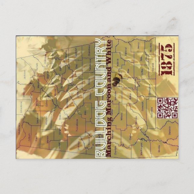 Postal BulldogCountry (Anverso)