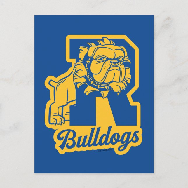 Postal Bulldoges de Riverdale Letterman (Anverso)