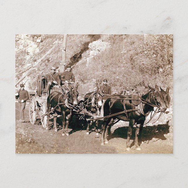 Postal Bullion Stage Coach Vintage (Anverso)