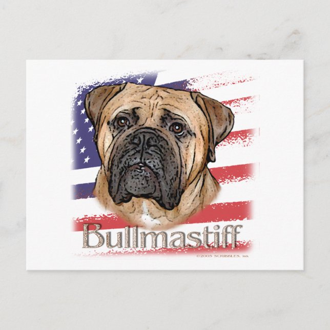 Postal Bullmastiff (Anverso)