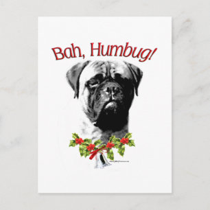 Postal Bullmastiff Bah Humbug
