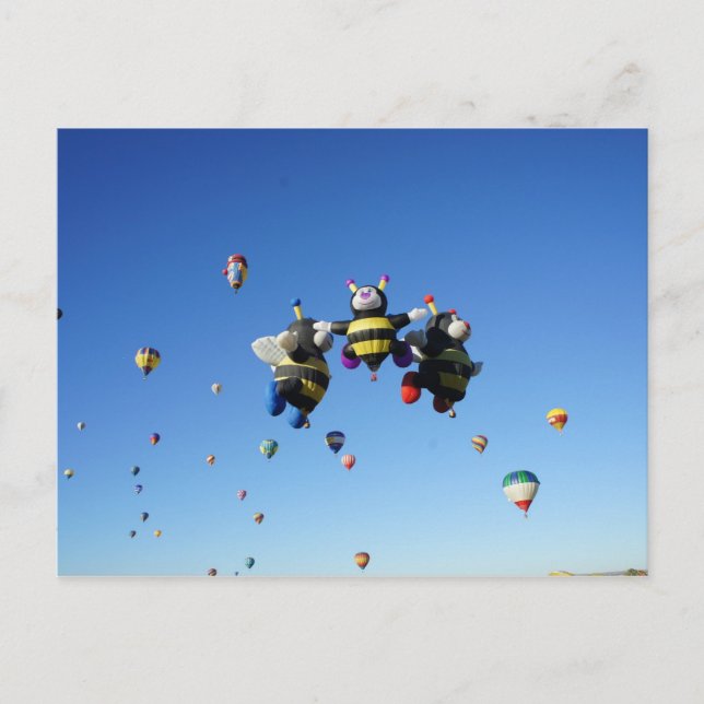 Postal Bumblebee Trio (Anverso)