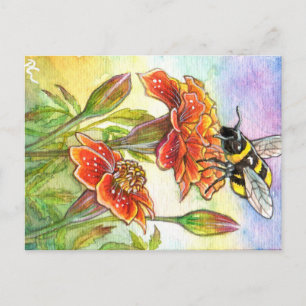 Postal Bumblebee Y Marigold