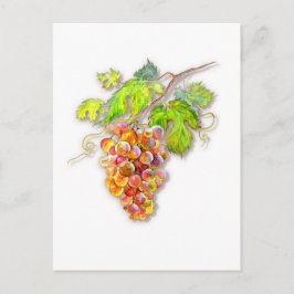 Postal Bunch de uvas