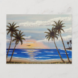 Postal Bunch Of Palms