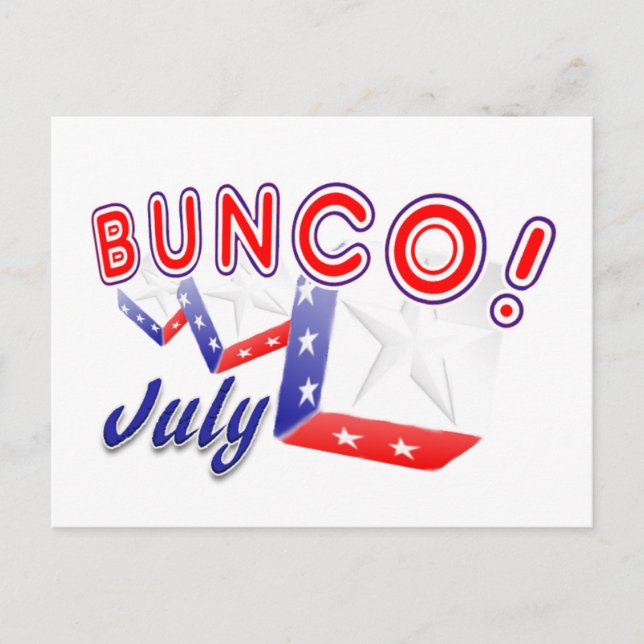 Postal bunco july (Anverso)
