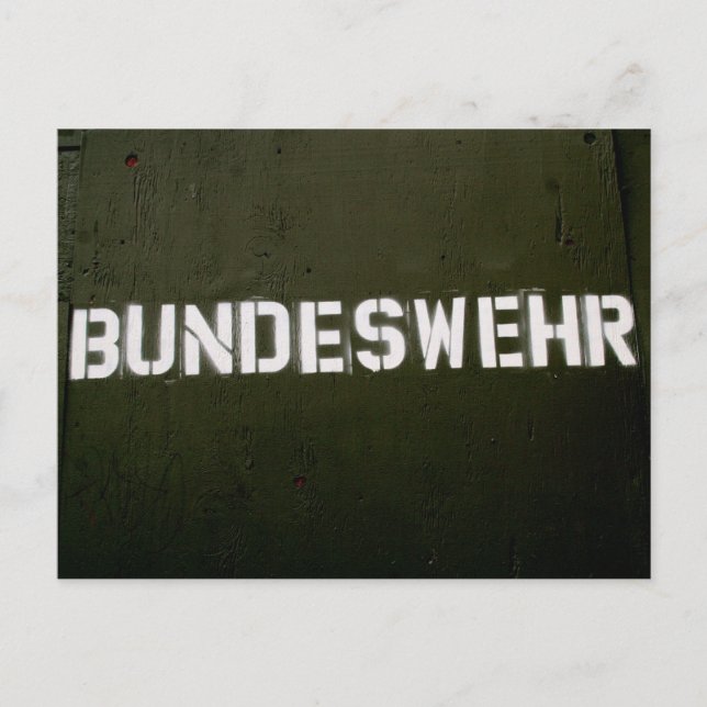 Postal Bundeswehr (Anverso)
