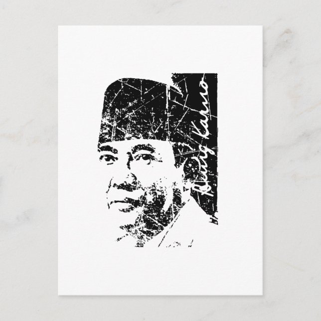 Postal Bung Karno (Anverso)