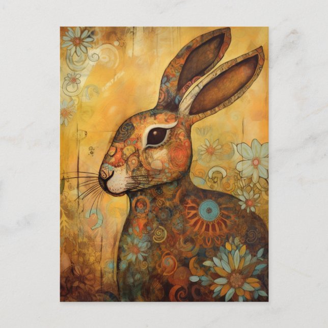 Postal Bunny Adorable (Anverso)