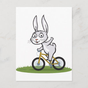 Postal Bunny Biker