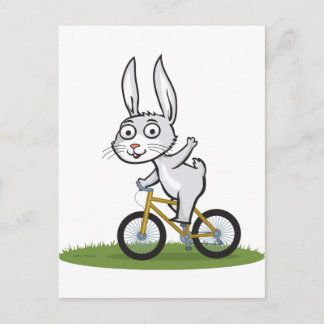 Postal Bunny Biker