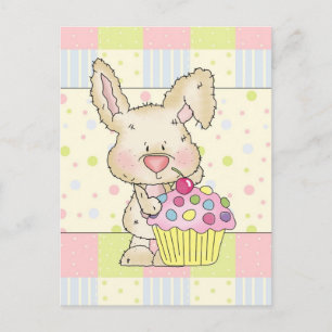 Postal Bunny Cupcake