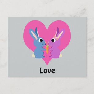 Postal Bunny Love