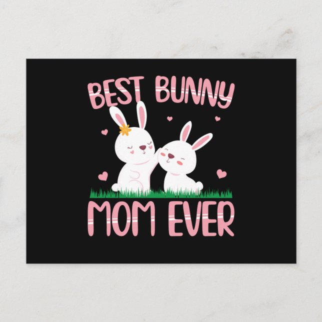 Postal Bunny Mom | Conejos (Anverso)