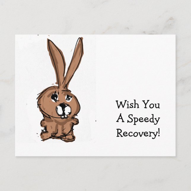 Postal Bunny Recovery Card (Anverso)
