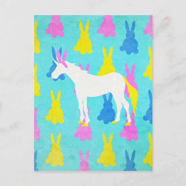 Postal Bunny Unicorn (Anverso)